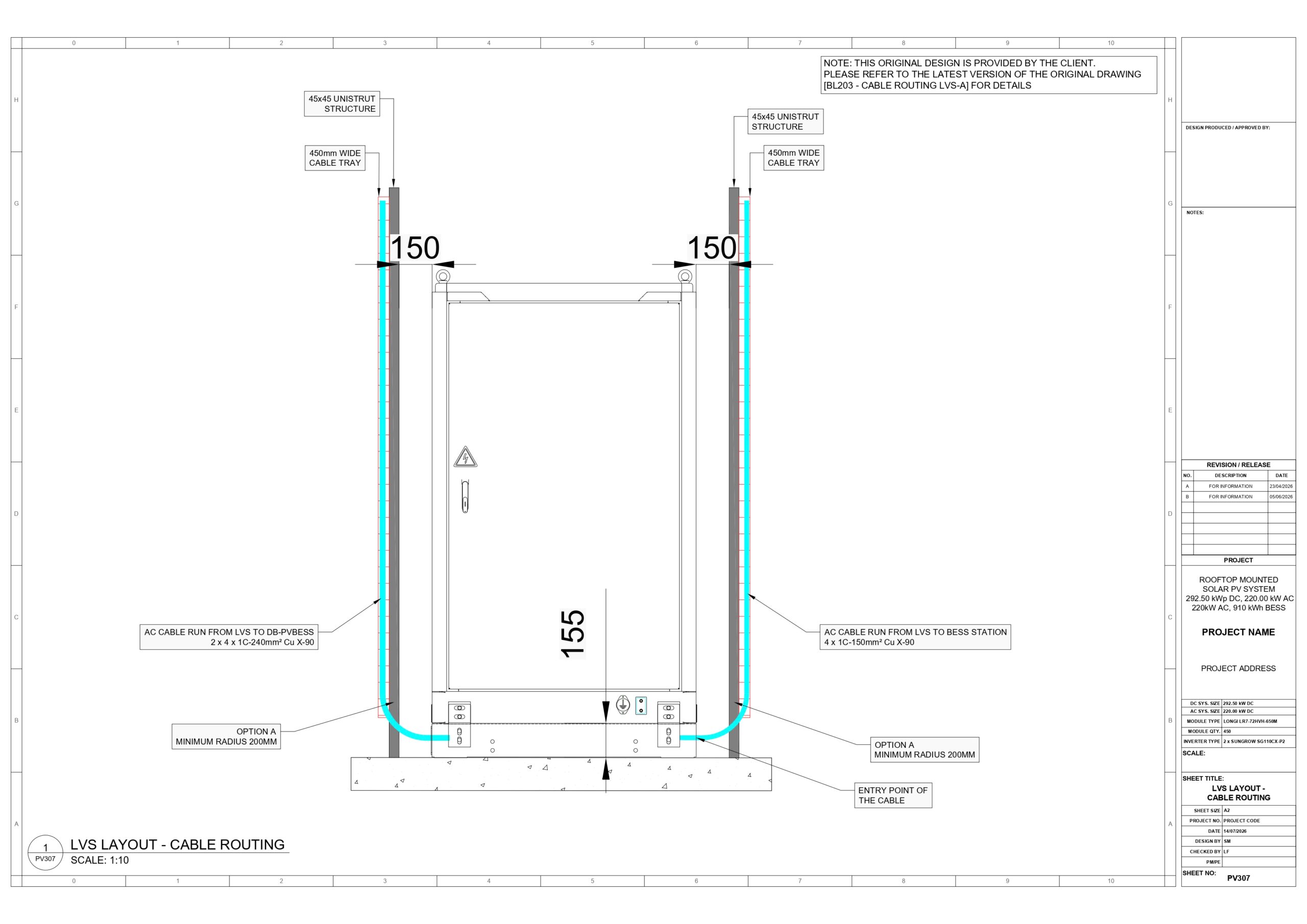 1 Roof Top C&I PV & BESS Construction Design