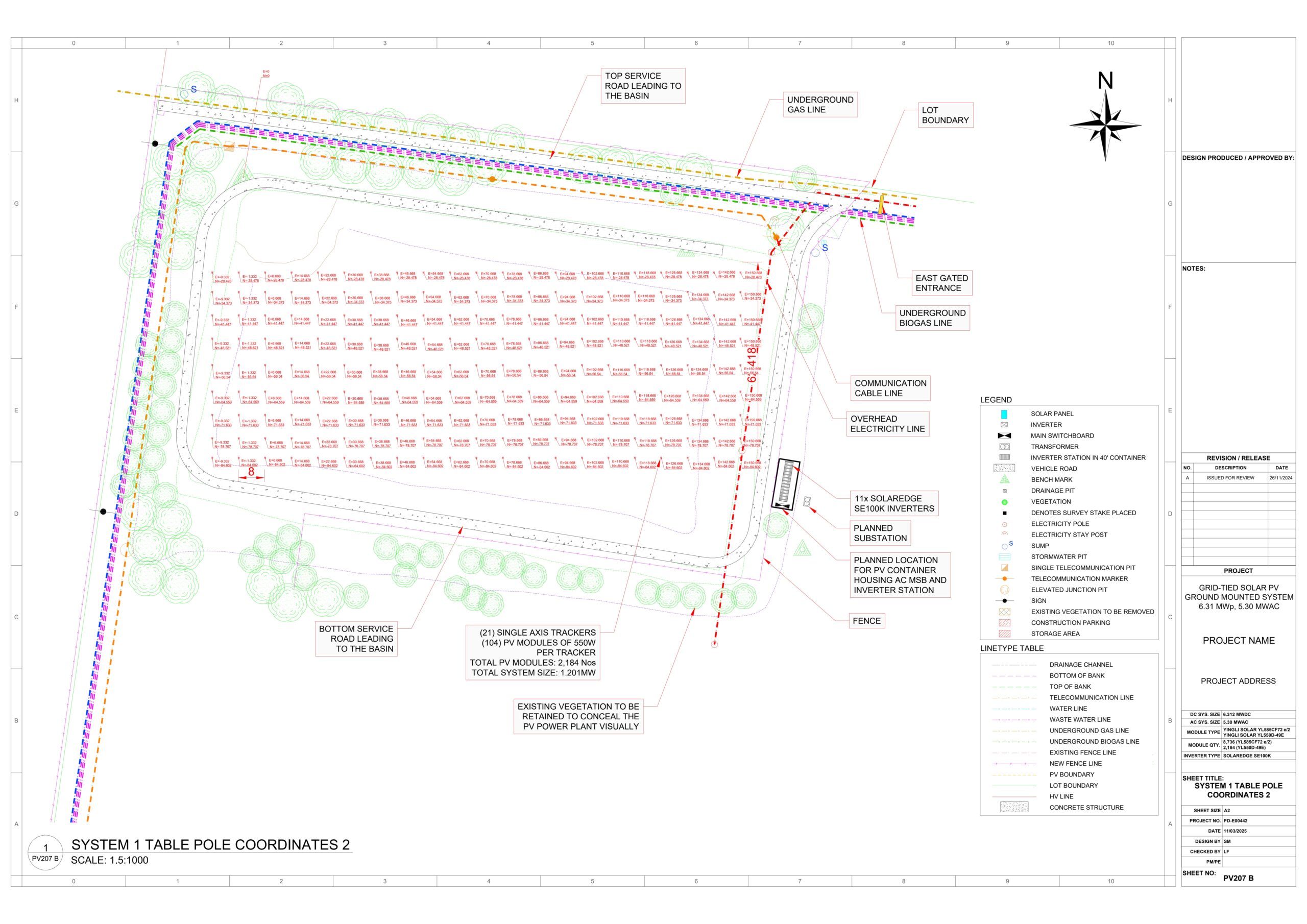 2 Ground Mount PV Systems Construction Design