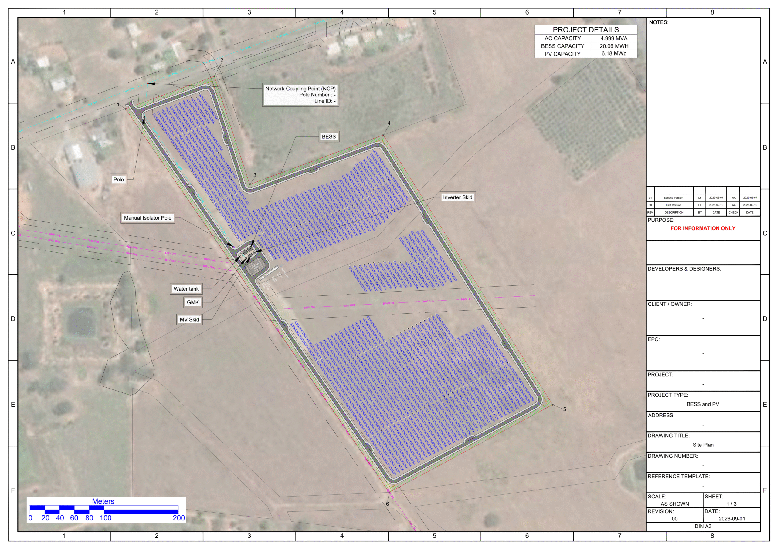 3 Utility PV BESS Design Portfolio