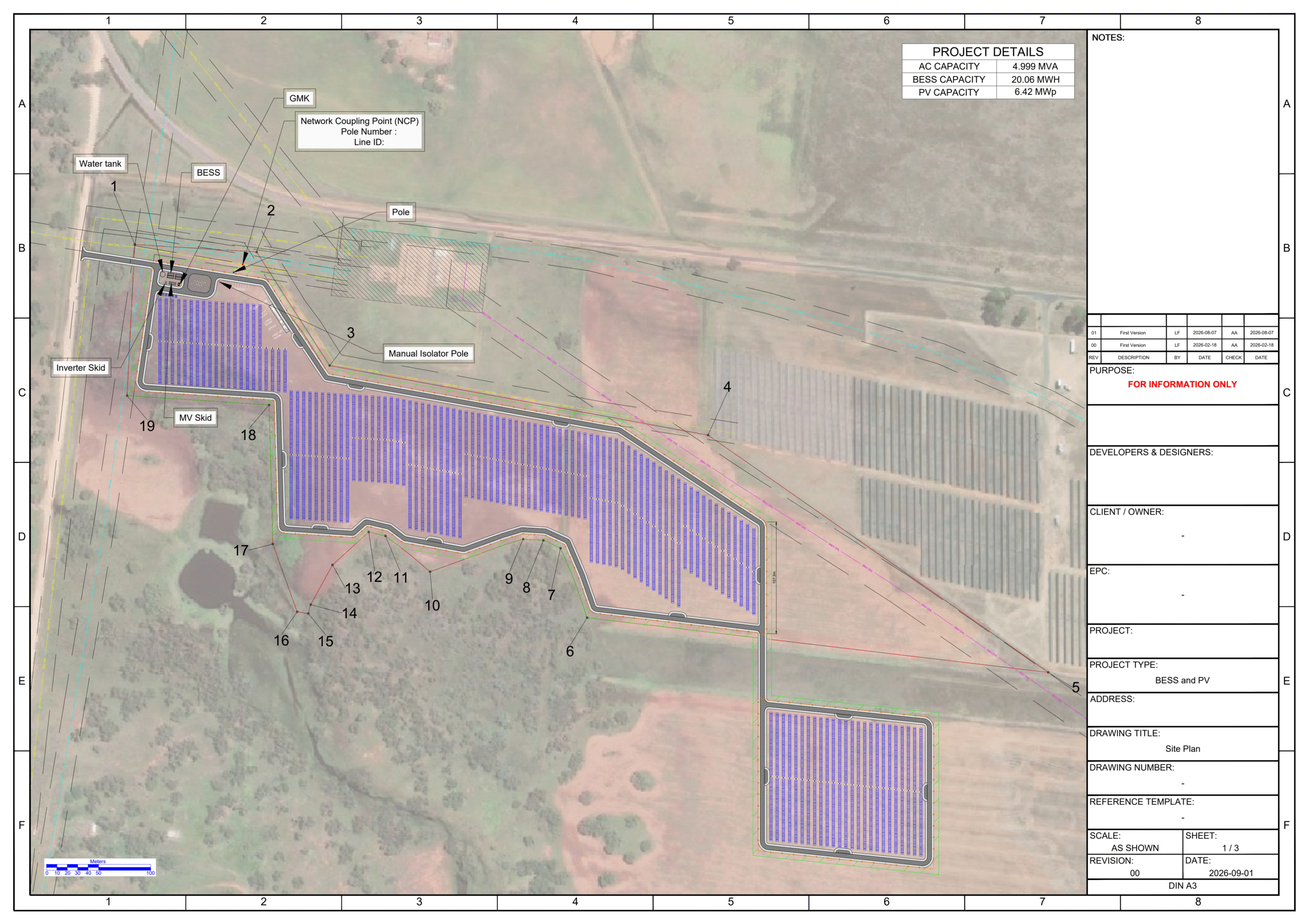 3 Utility PV BESS Design Portfolio